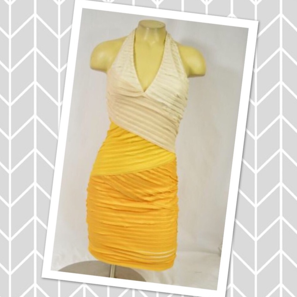 Bebe Dress bandage mini party formal  cocktail